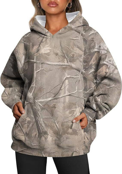 CAMO Print athletic Hoodie