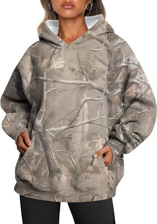 CAMO Print athletic Hoodie