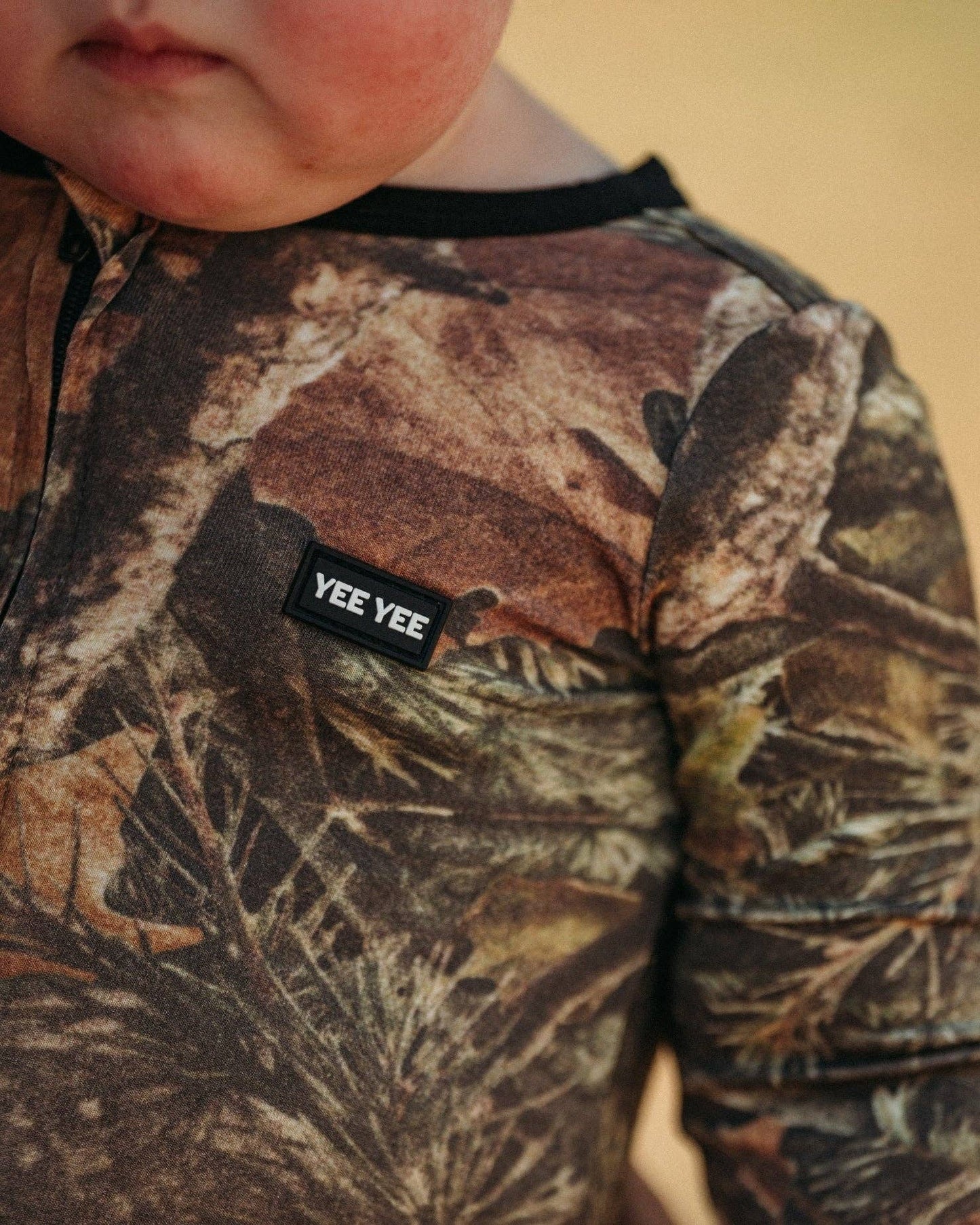 Yee Yee Camo Bamboo Zip-Up Sleeper
