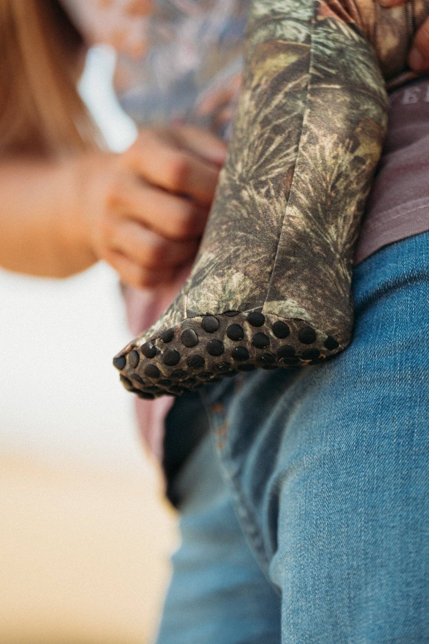 Yee Yee Camo Bamboo Zip-Up Sleeper