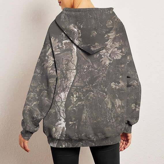 CAMO Print athletic Hoodie