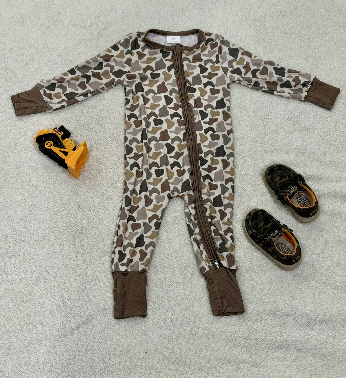 Camo bamboo zippy