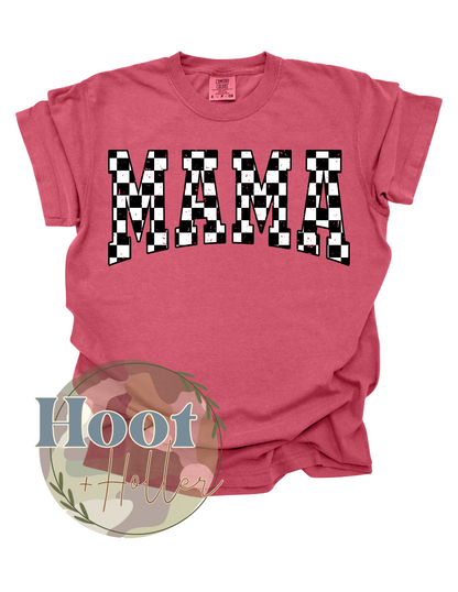Checkered Mama Shirt
