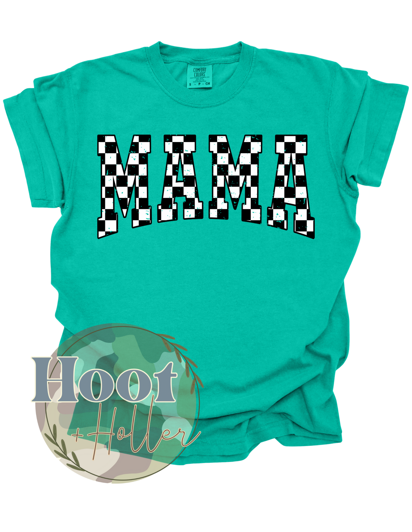Checkered Mama Shirt