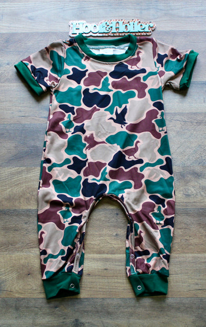 Camo Romper