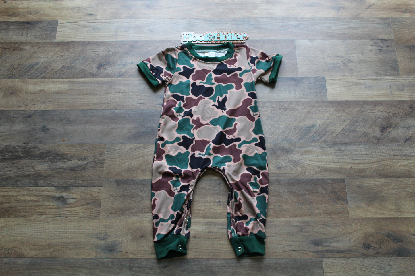Camo Romper