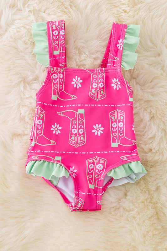 Fuchsia Swimsuit