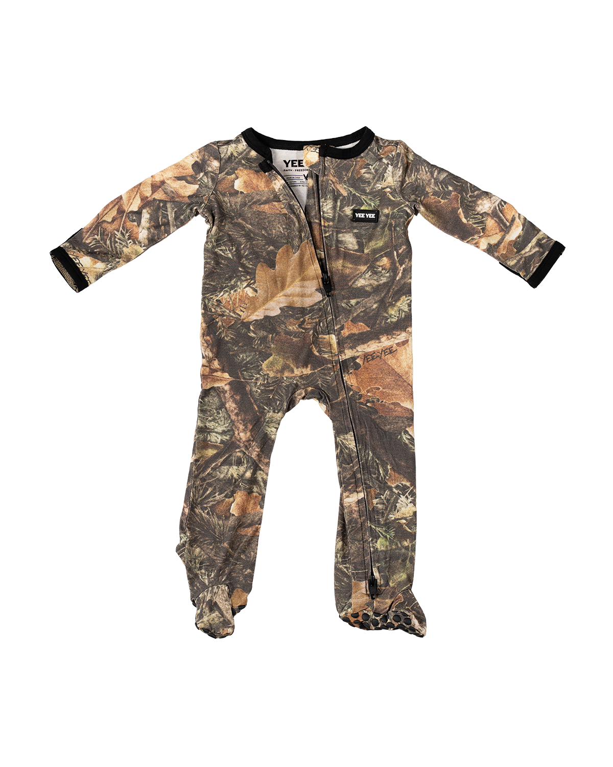 Yee Yee Camo Bamboo Zip-Up Sleeper